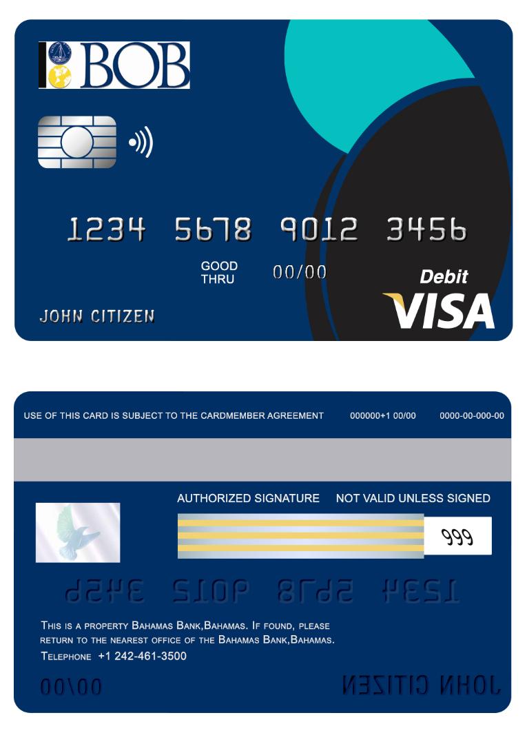 bahamas bank of the bahamas visa card 2